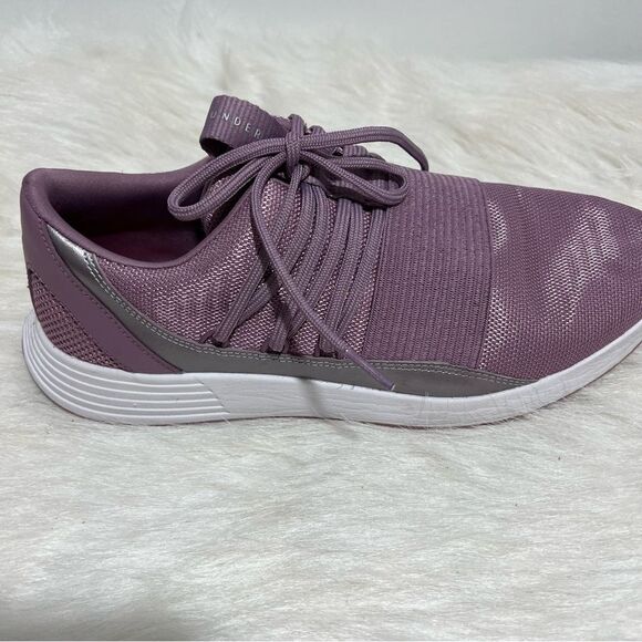 Under Armour Purple Lightweight Breathable Lace Up Running Shoes -- BB167 - Picture 3 of 12